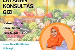 Pelayanan Gizi dan Konsultasi Gizi